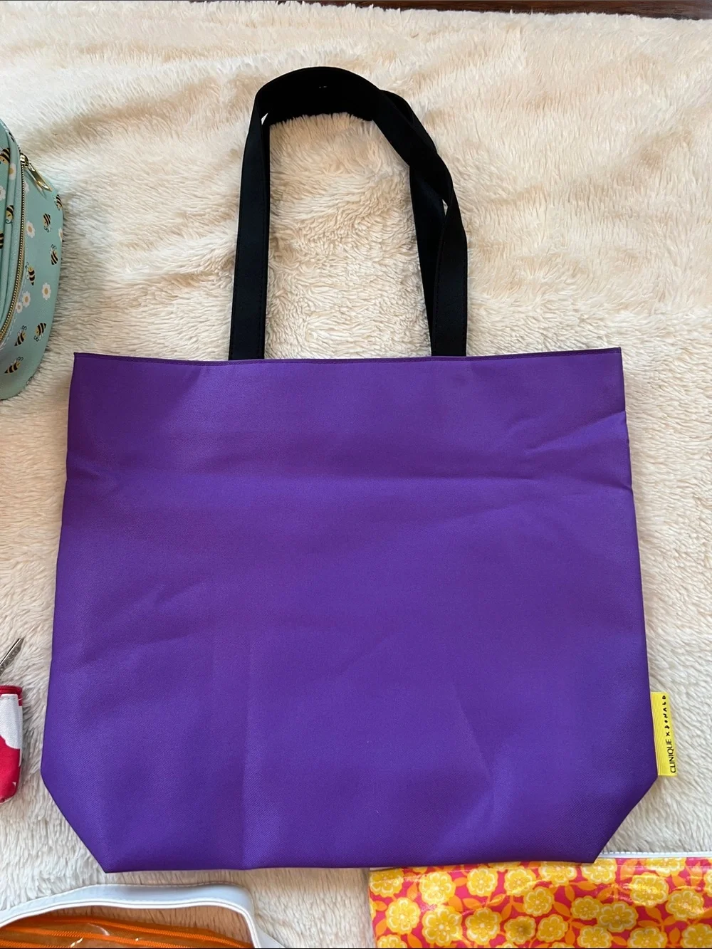 Lot of Elizabeth Arden, Clinique , Estée Lauder misc makeup bags